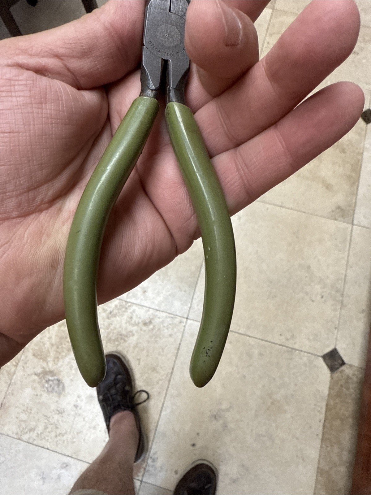 Vintage Utica Co. Bell System specialty Thin needle nose pliers Very Nice