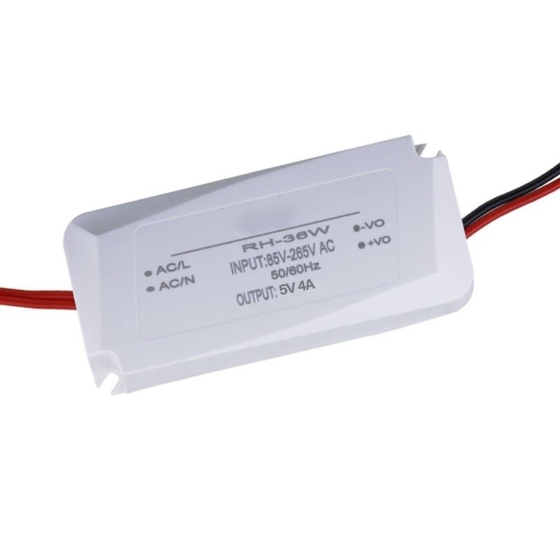 5V 4A Supply Adapters 85V-265V to 5V Adapters Driver Converters for LED Strips