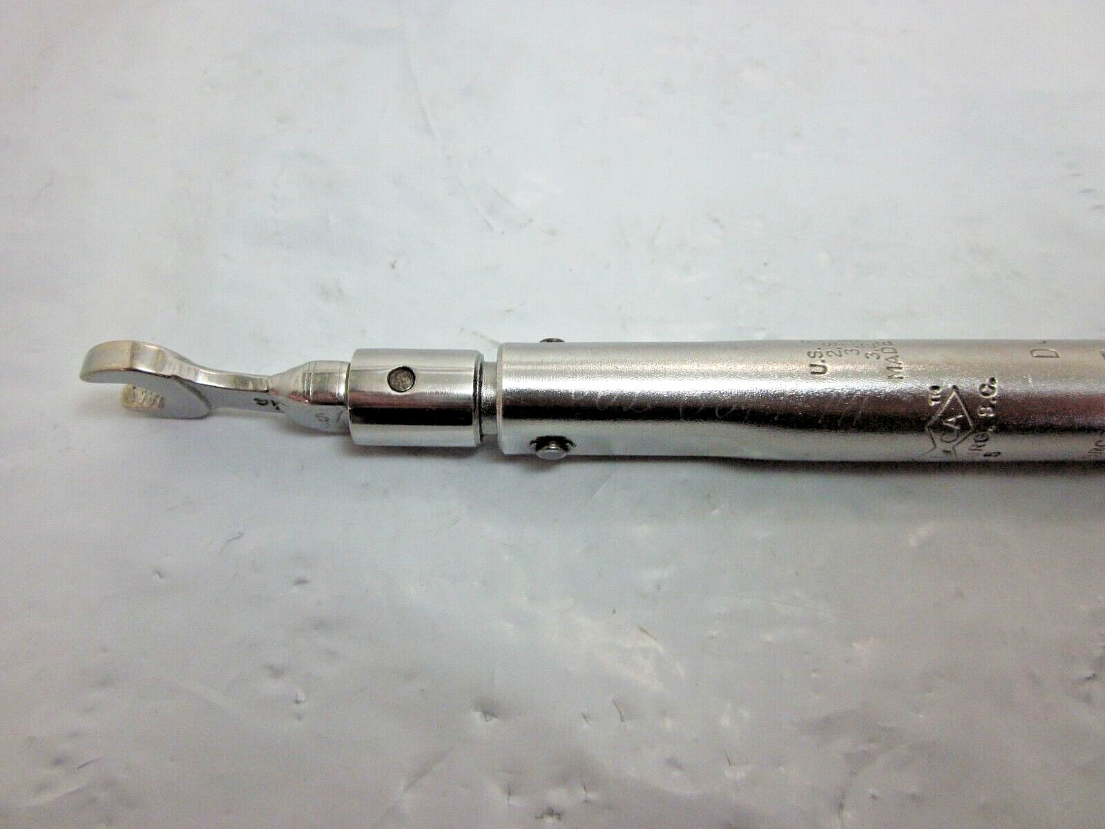UTICA A5 Fixed Click Type Torque Wrench With 5/16″ Bit Pre Set To 8in lbs Tested