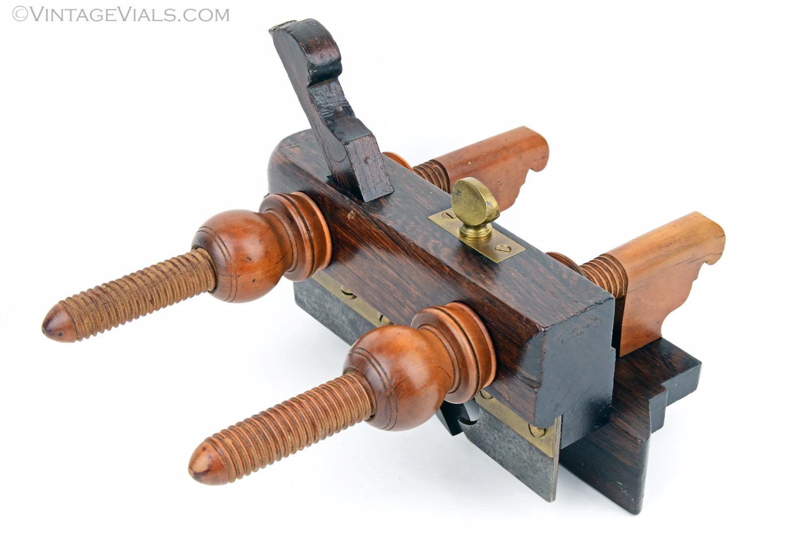 CASEY KITCHEL & CO. Rosewood & Applewood Plow Plane