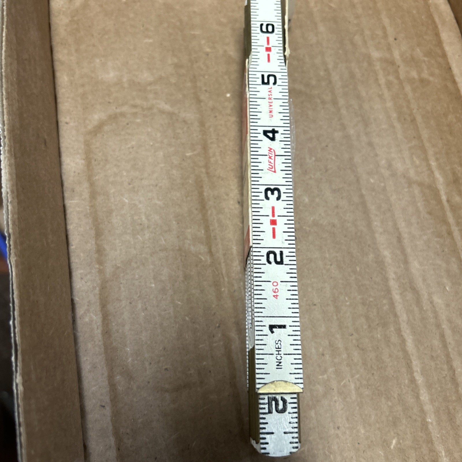 Vintage Lufkin Cooper Tools 6′ Home Shop Universal Rule No. 460
