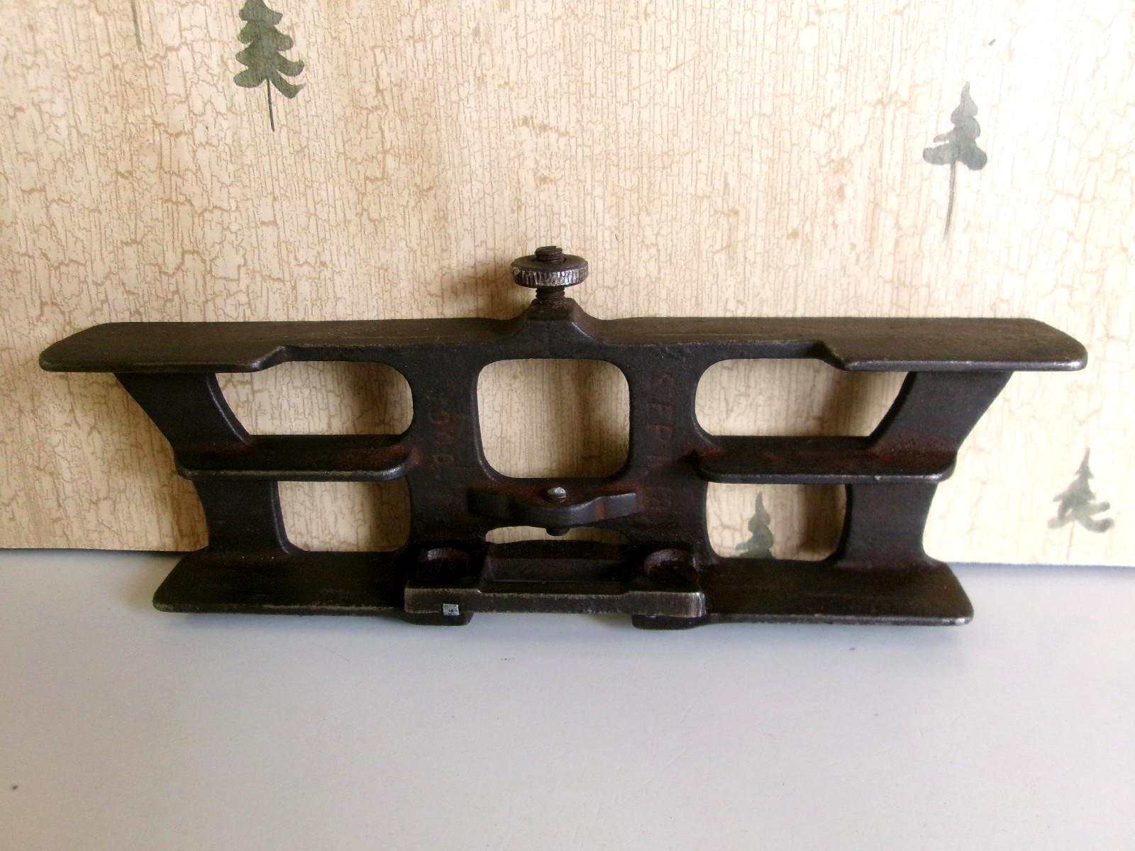Antique 1900 S.J. Morin Crosscut Saw Raker Gauge Seattle WA USA
