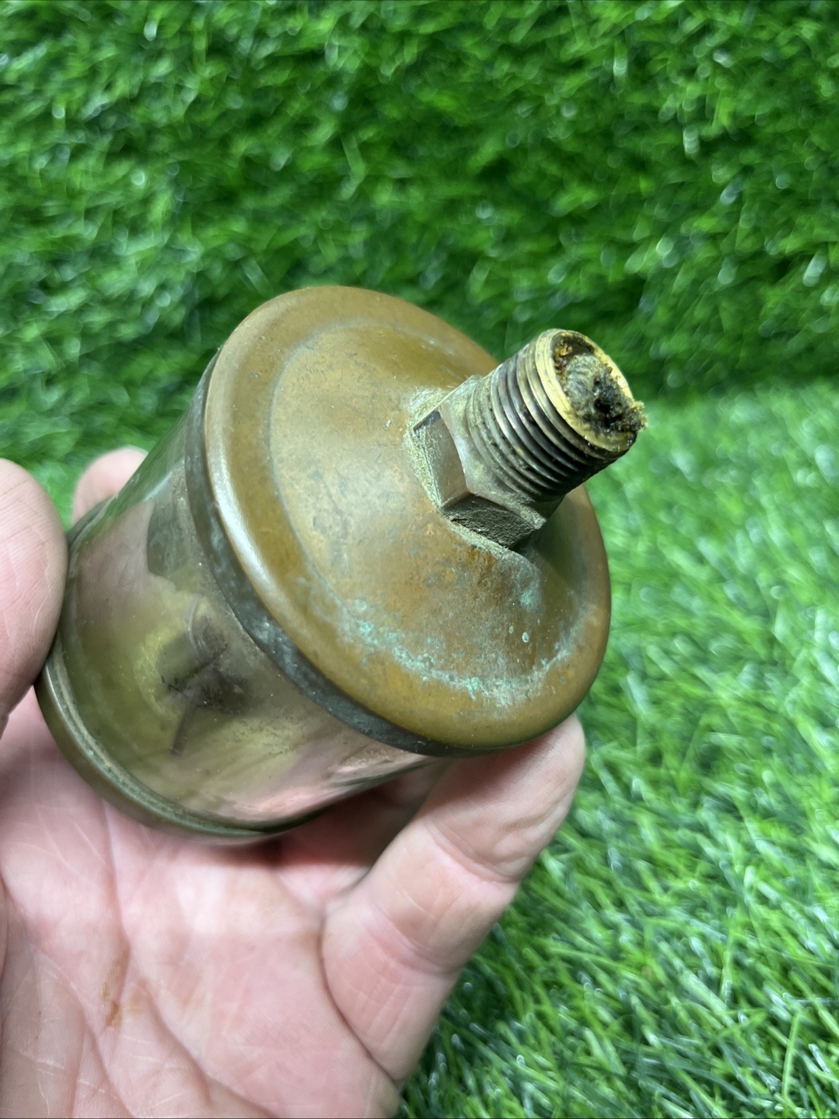 Vintage Brass GAST Mfg Co #2 Oiler Lubricator Hit & Miss Engine Z2