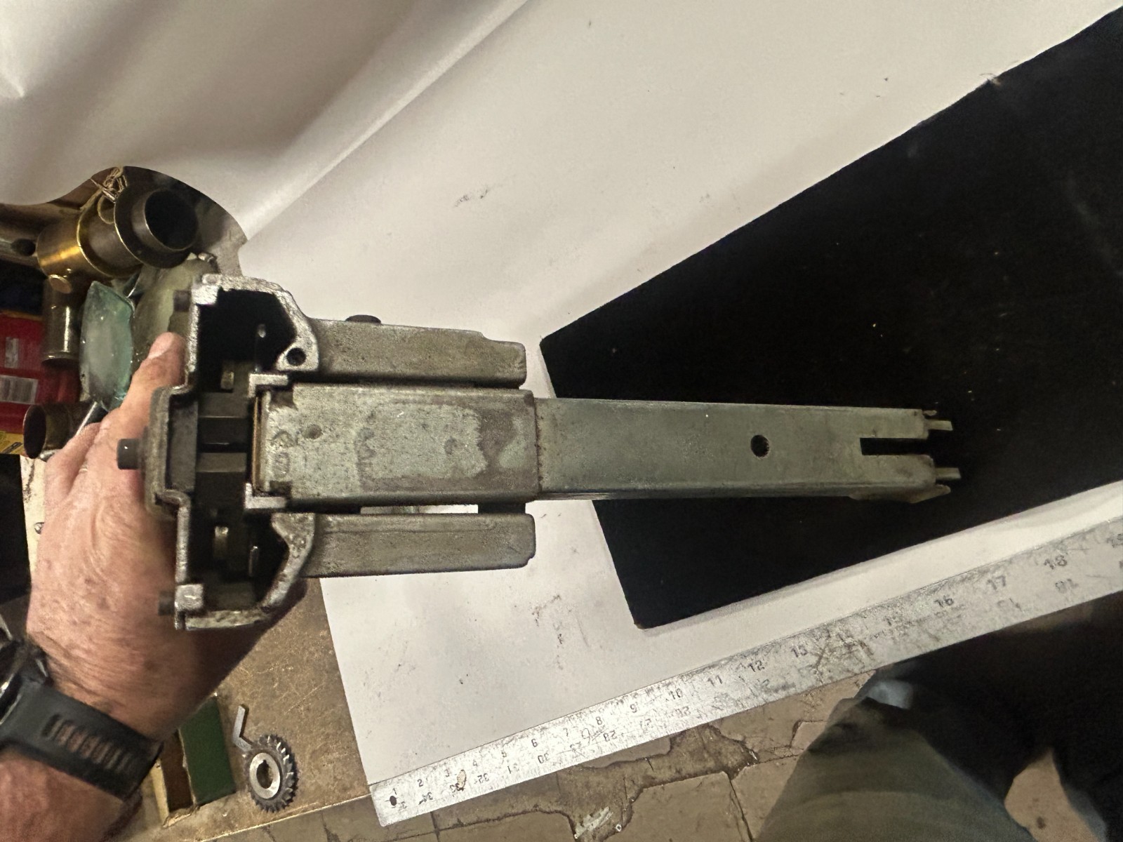 MACHINIST AucStn TOOLS LATHE MILL Machinist Bostitch Box Container Stapler Tool
