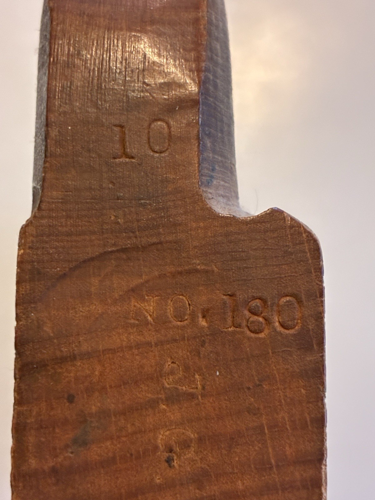 Vintage Hollow Plane, No. 10 by Auburn Tool Co. No. 180 Nice Collectible