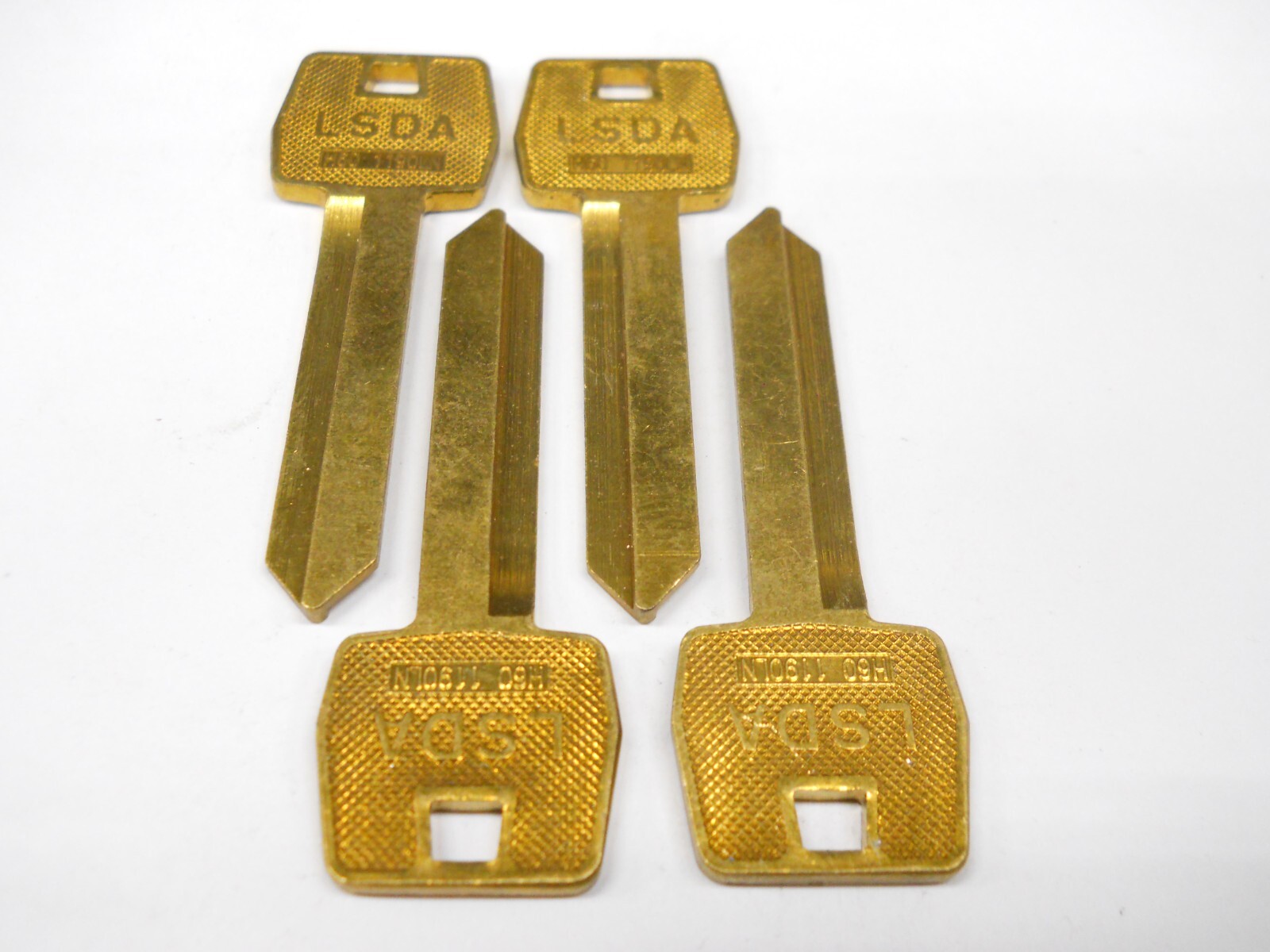 LSDA H60 Key Blank Fits Ford Lincoln 1190LN Lot of 4