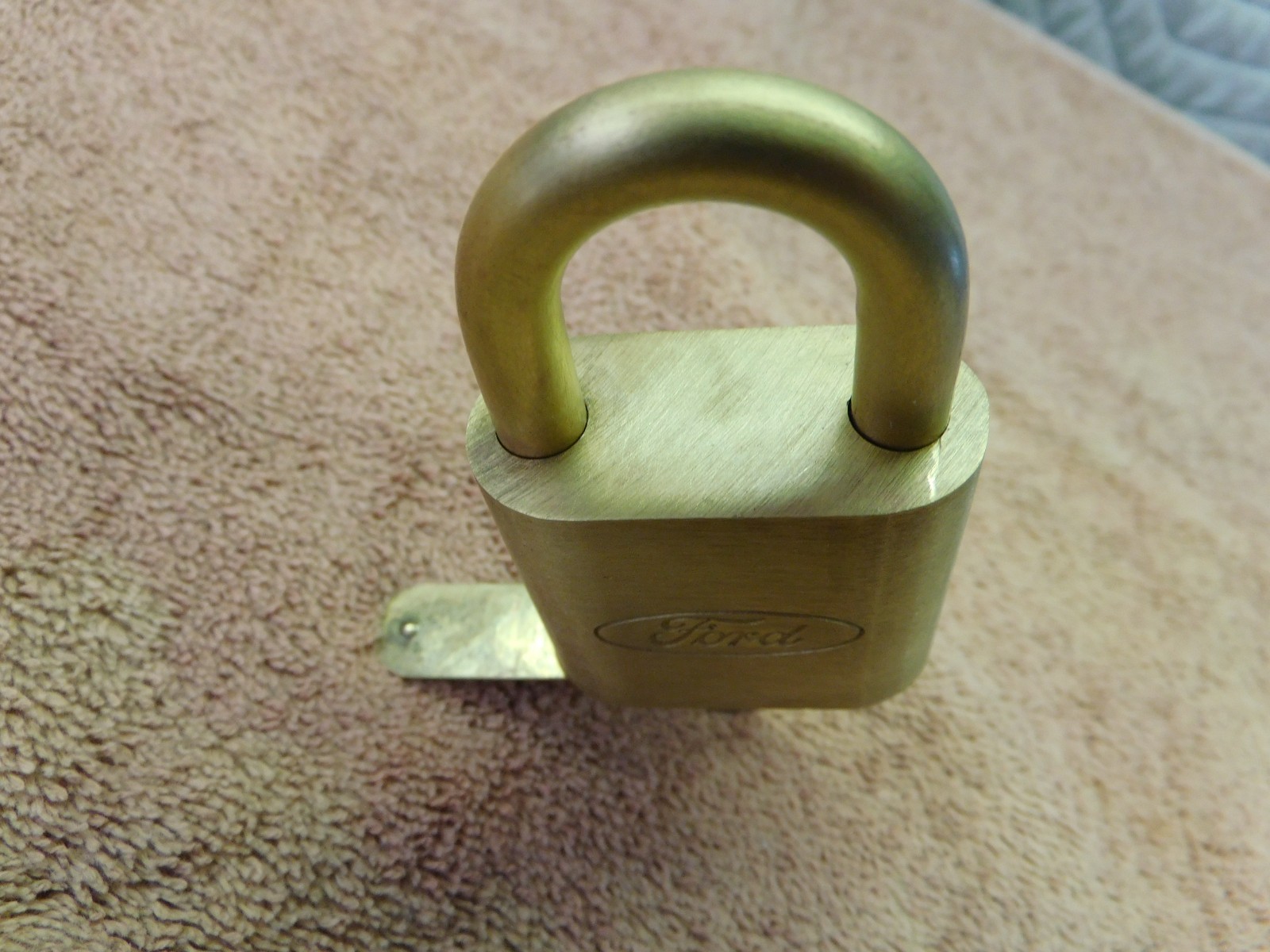 Vintage Old Ford Padlock with Key, 1932, Ford,