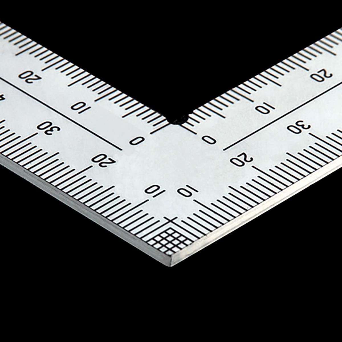 SHINWA Carpenters L-Square 30cm X 15cm Stainless Steel Metric 10421 Japan