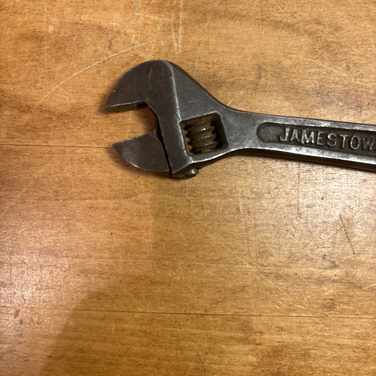 VINTAGE EARLY JAMESTOWN N.Y. 4 INCH ADJUSTABLE WRENCH U.S.A. None CRESCENT