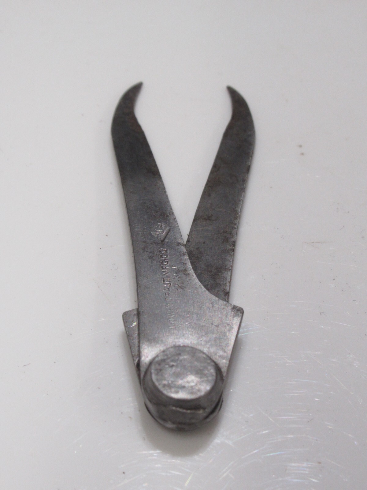 Rare Small Antique Lowentraut Mfg Co Newark NJ USA 2 3/4″ Compasses Dividers