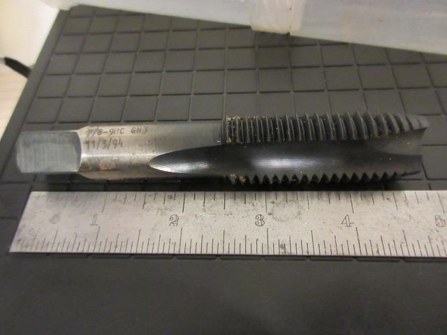 NOS 7/8″-9 NC GH3 HSS 3 Flute Machine Tap Jarvis USA