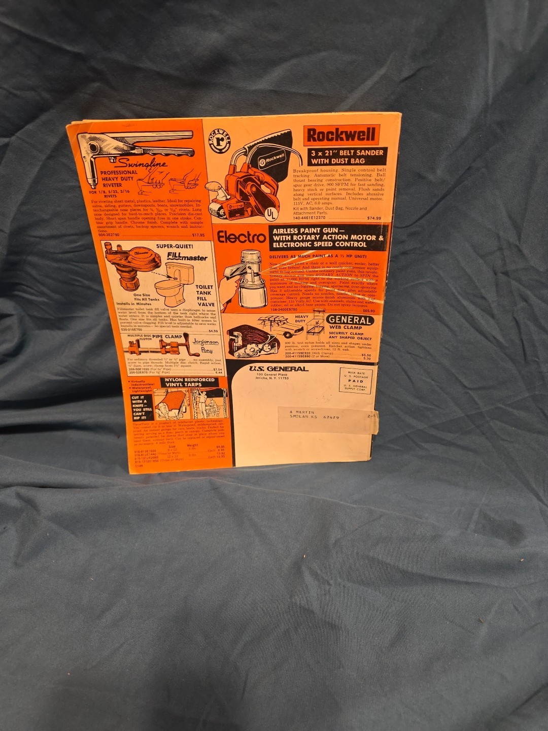 1976 US General Supply Corp Catalog Wholesale Tool Shopping Book Spring 1976