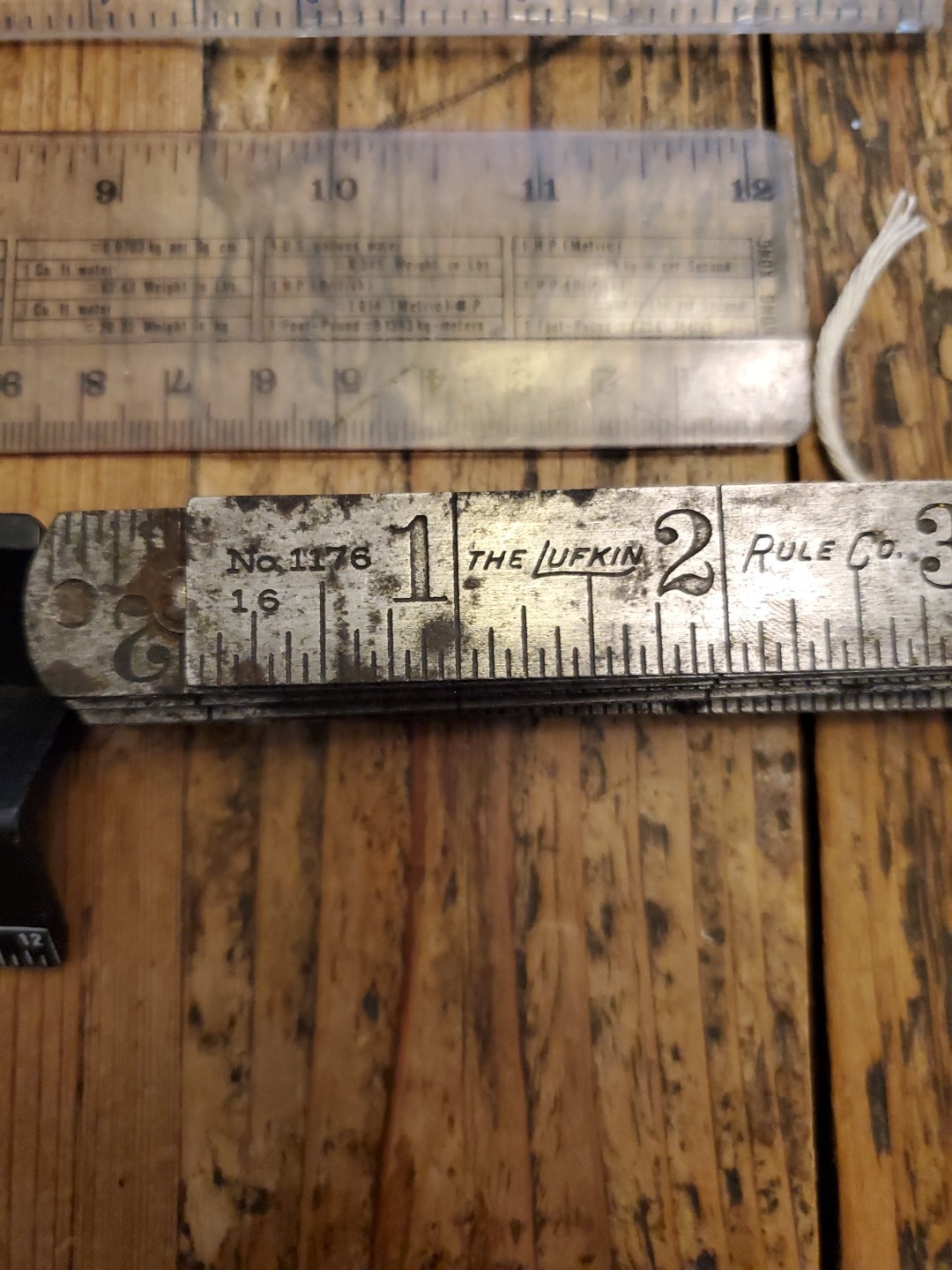 12 Vintage Rulers Advertising Wood Plastic Metal 8.5-13″ 3 Lufkin 1 Goldblatt