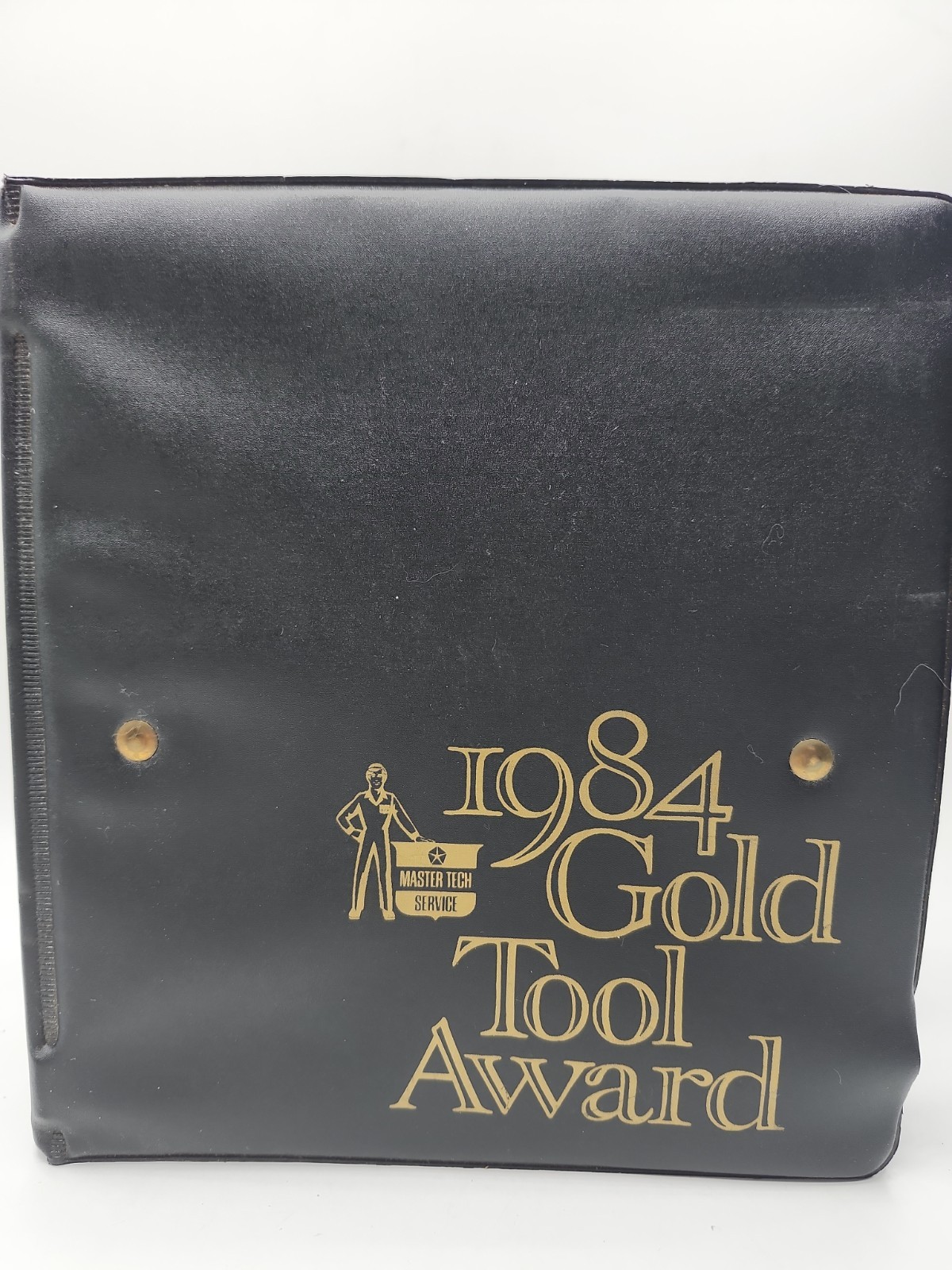 Vtg 1984 Chrysler MSTR Gold Tool Award Standard & Metric Nut Drivers 10 Pc Set