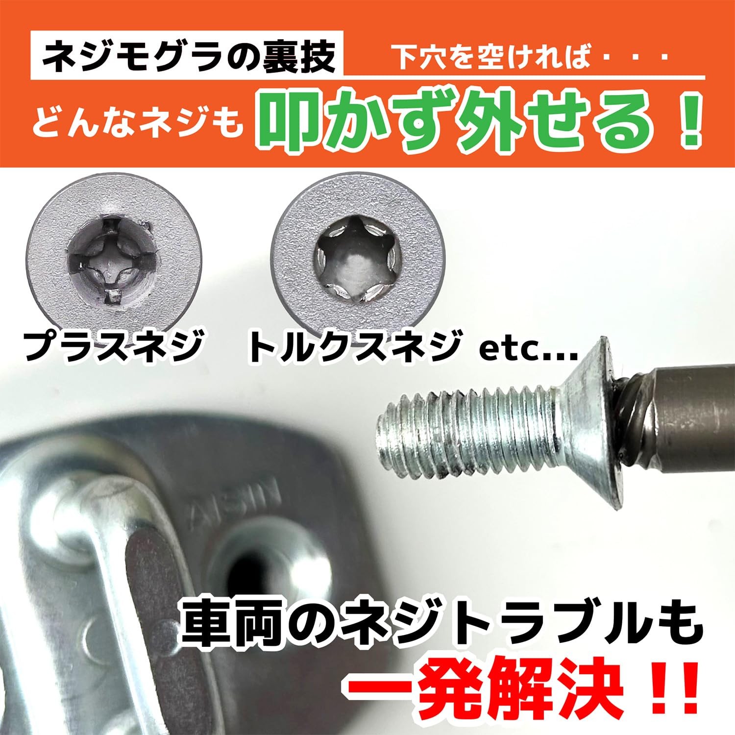 ENGINEER Screw Mole Socket (for 8mm across flats) DWZ-08