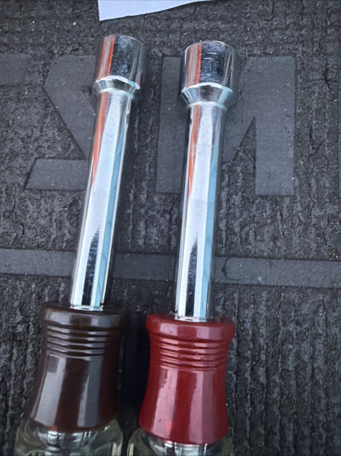 Sears Craftsman USA 2pc Nutdriver Set H 41975 41976 Light or No use 1/2” 7/16”