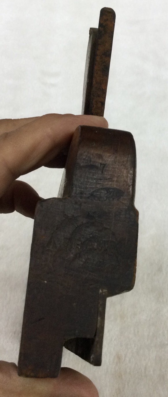 Antique Auburn Tool Co., A. BRAUM Wood Molding Plane, 9.5”, No. 69, #17