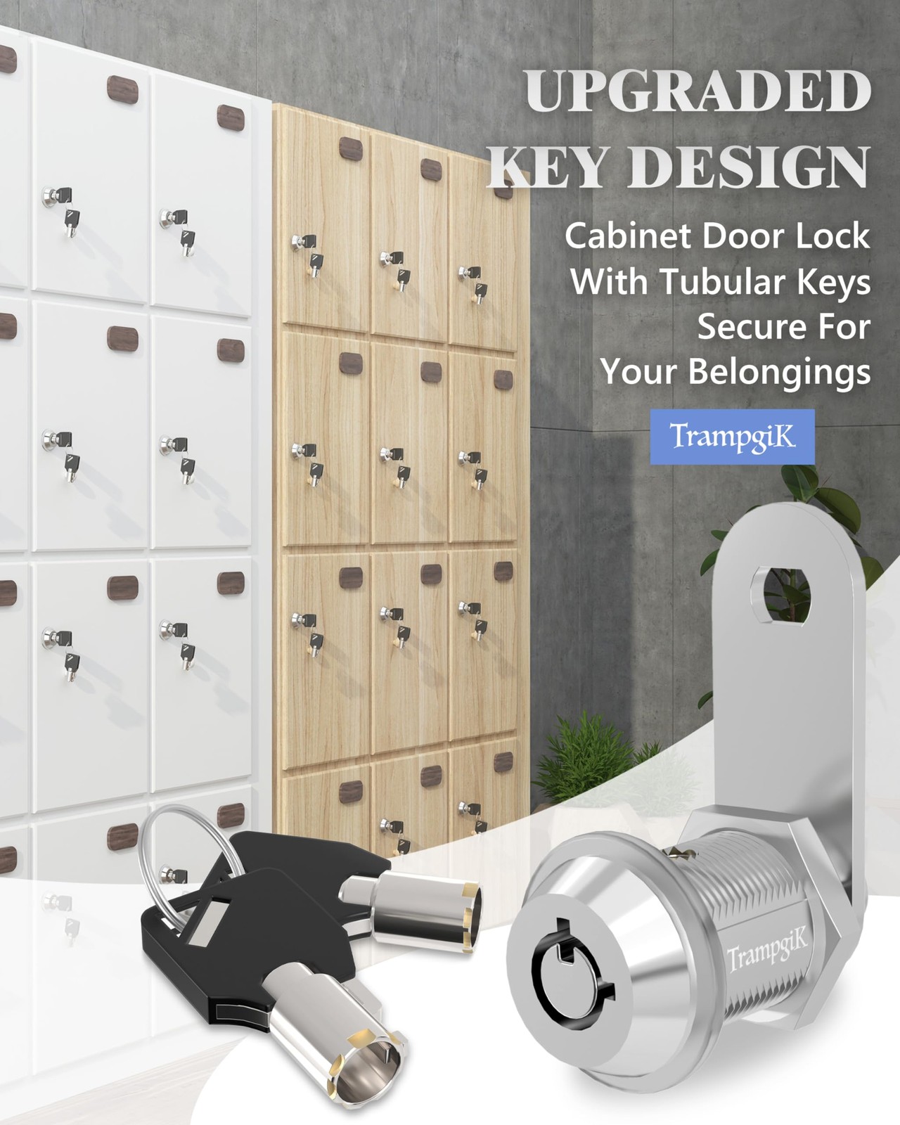 RV Storage Locks, 7/8” Camper Compartment Storage Door Locks with Keys, for R…