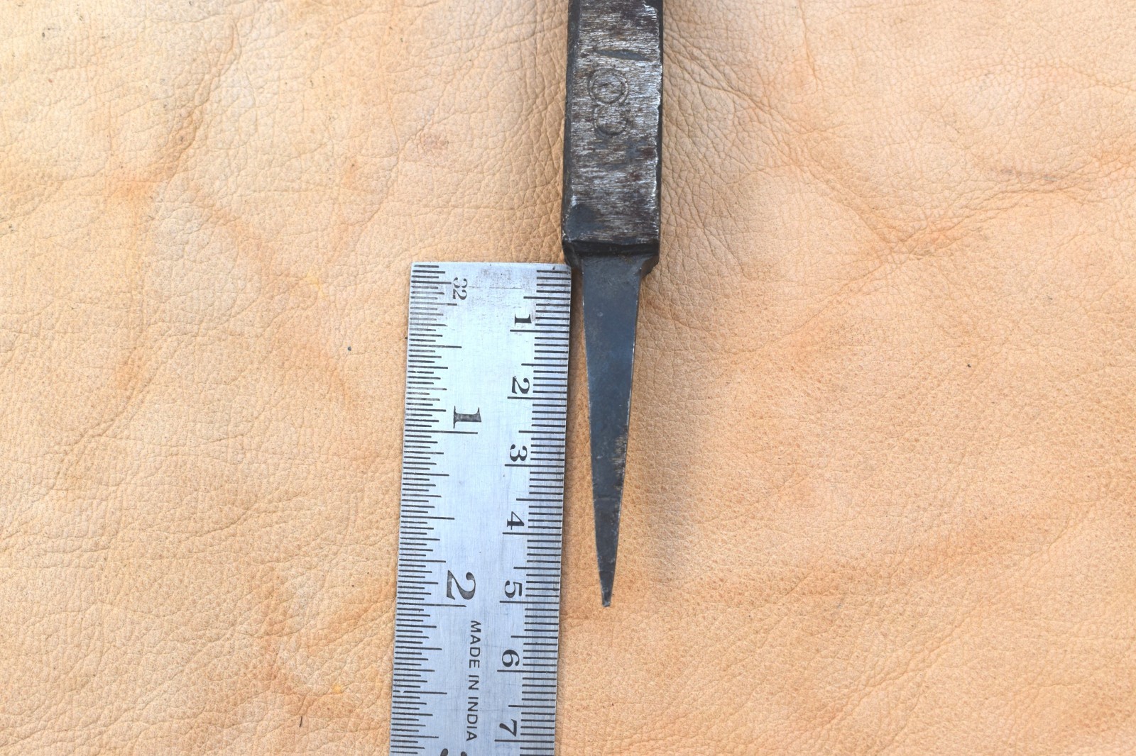 handmade iron anvil blacksmith silversmith jewelry tool vintage iron tool 6.7 oz