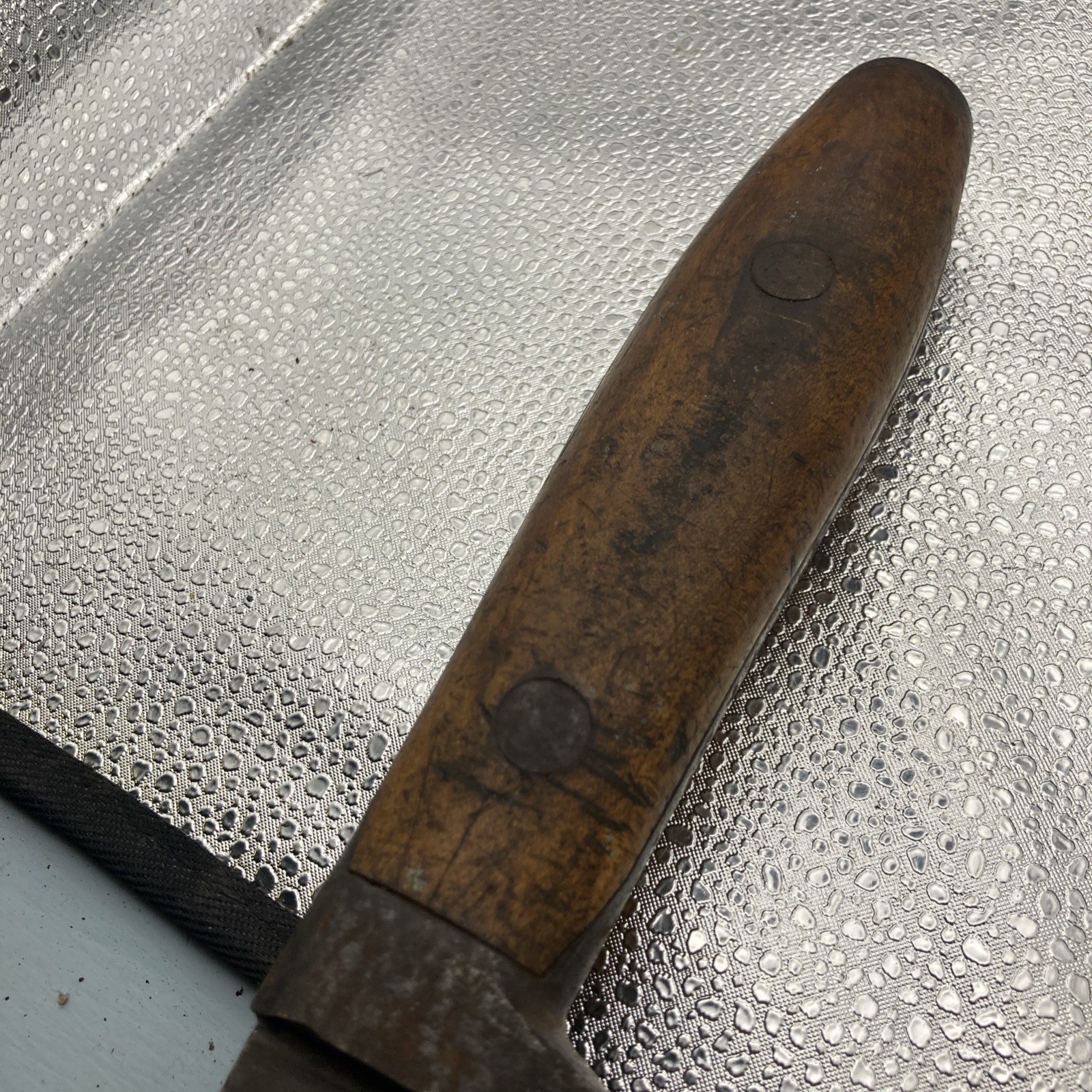 ANTIQUE~ P. S. & W. CO. SOLID BAR ADJUSTABLE WRENCH ~JAN, 14 1896~ -I