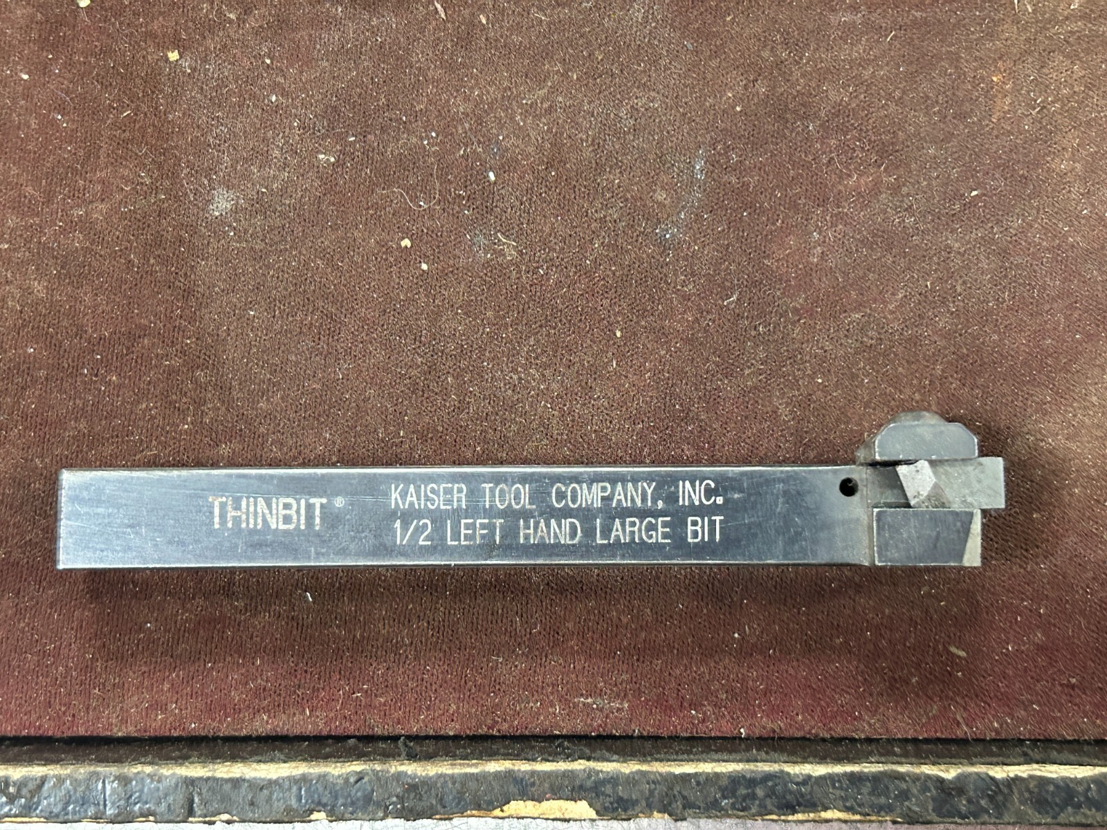 MACHINIST ShK TOOLS LATHE MILL Thin Bit 1/2 Left Hand Large Bit