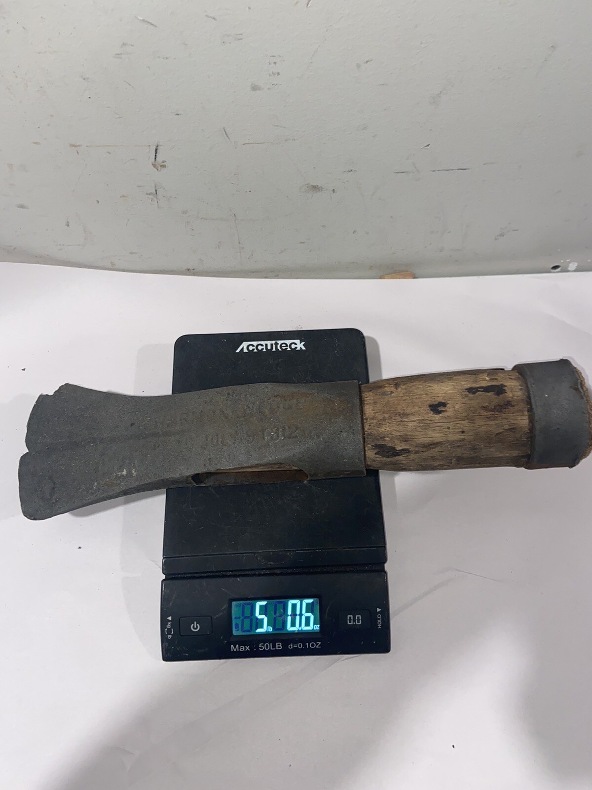 Logging Wood Splitting Glut Wedge Chisel Harmon Malleable Iron Hardwood Handle