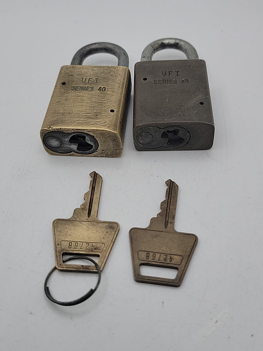 American Lock Lot Of 2 Series’s 40 Matching Pair