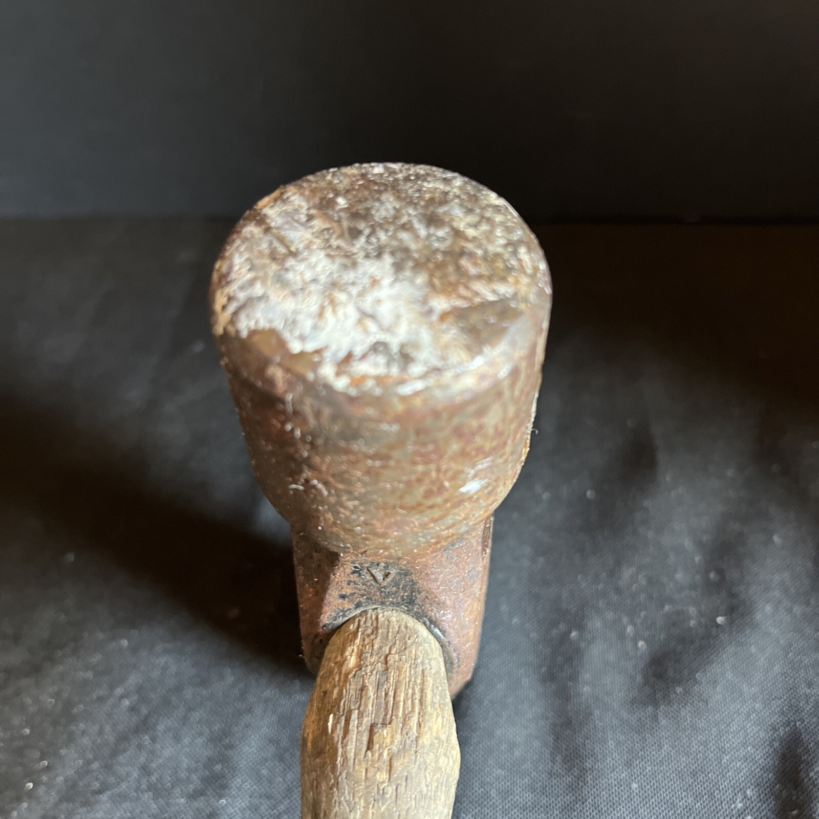 Antique Heavy Duty Blacksmith Ball Peen Hammer 10″ Very good condition