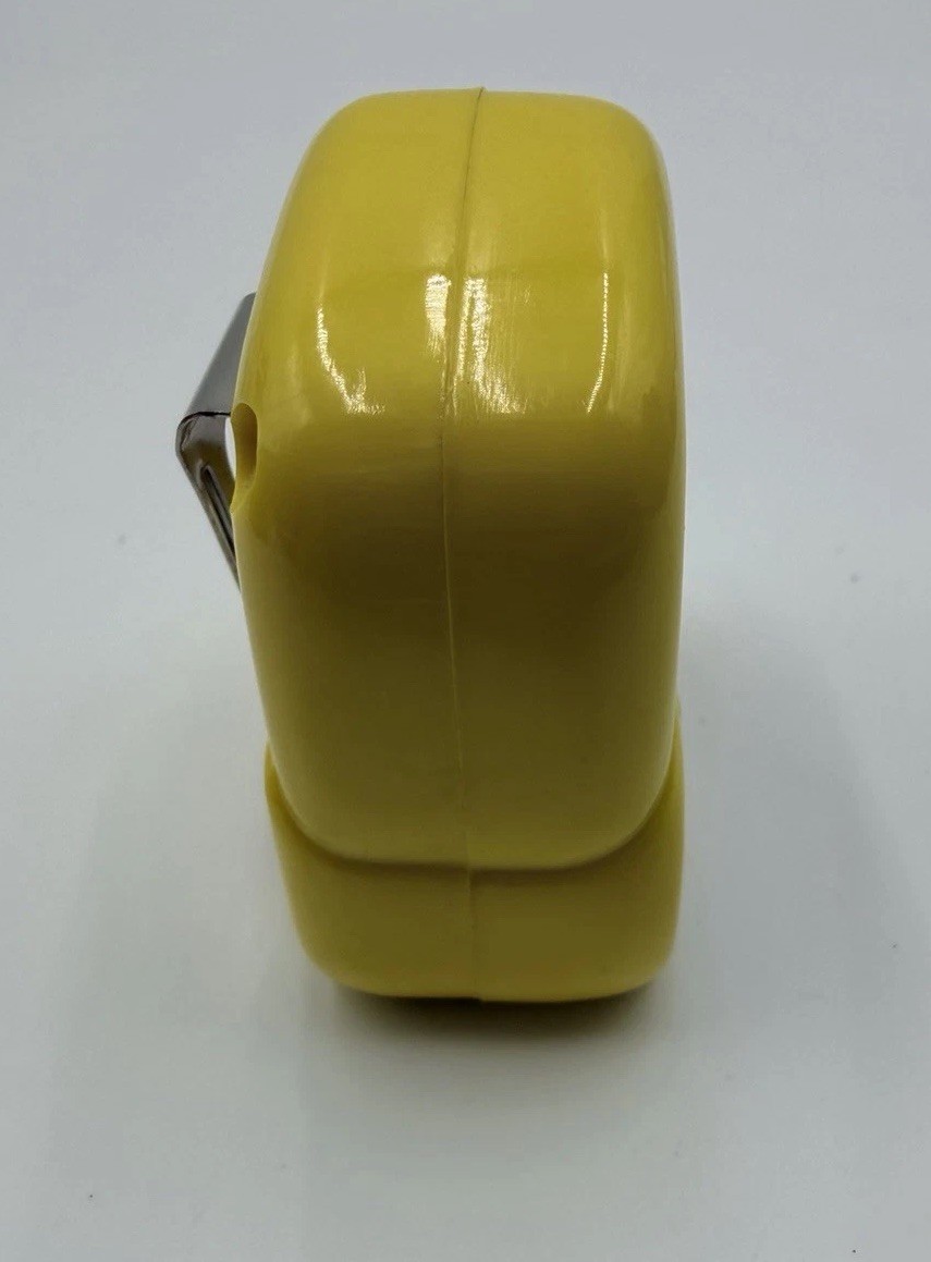Vintage Serta Measuring Tape Yellow 10 Ft Lock Belt Pocket Clip New in Box
