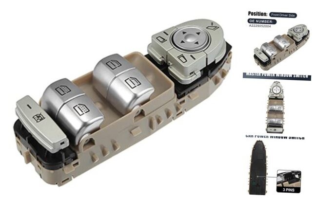 Driver Master Power Window Switch A2229052004 for Mercedes S-Class 2013-2017