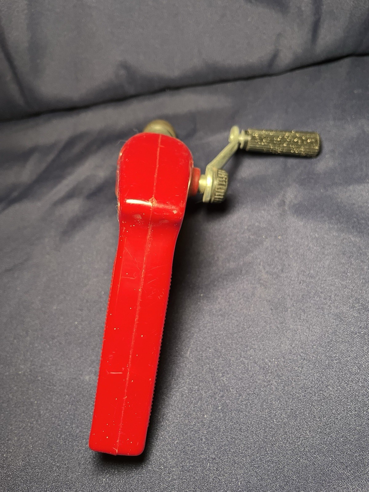 Rare Original Vintage Soviet Union USSR hand drill tool red device