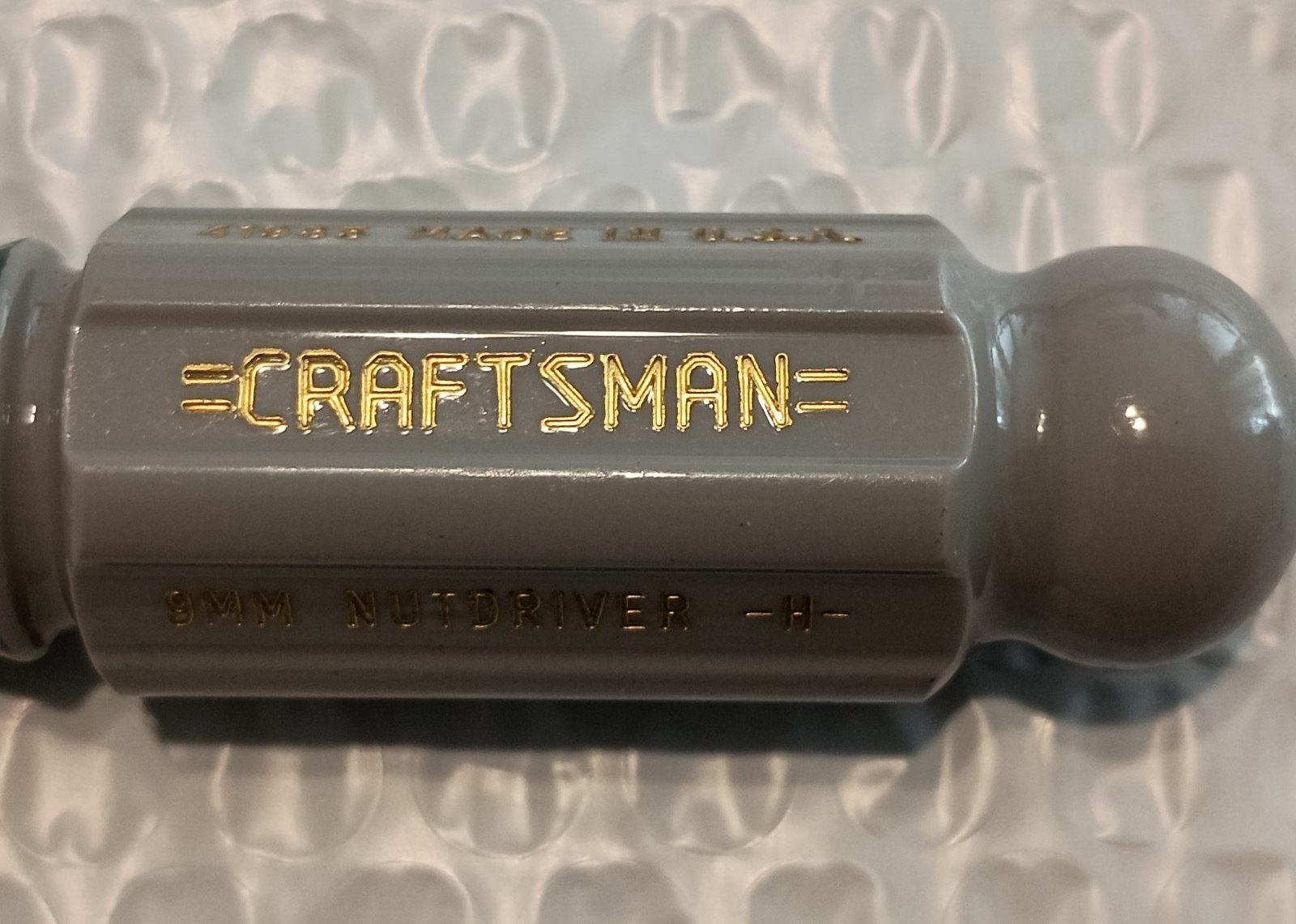 CRAFTSMAN TOOLS USA41985, 9MM. NUTDRIVER, 5.5″ LONG *NOS*