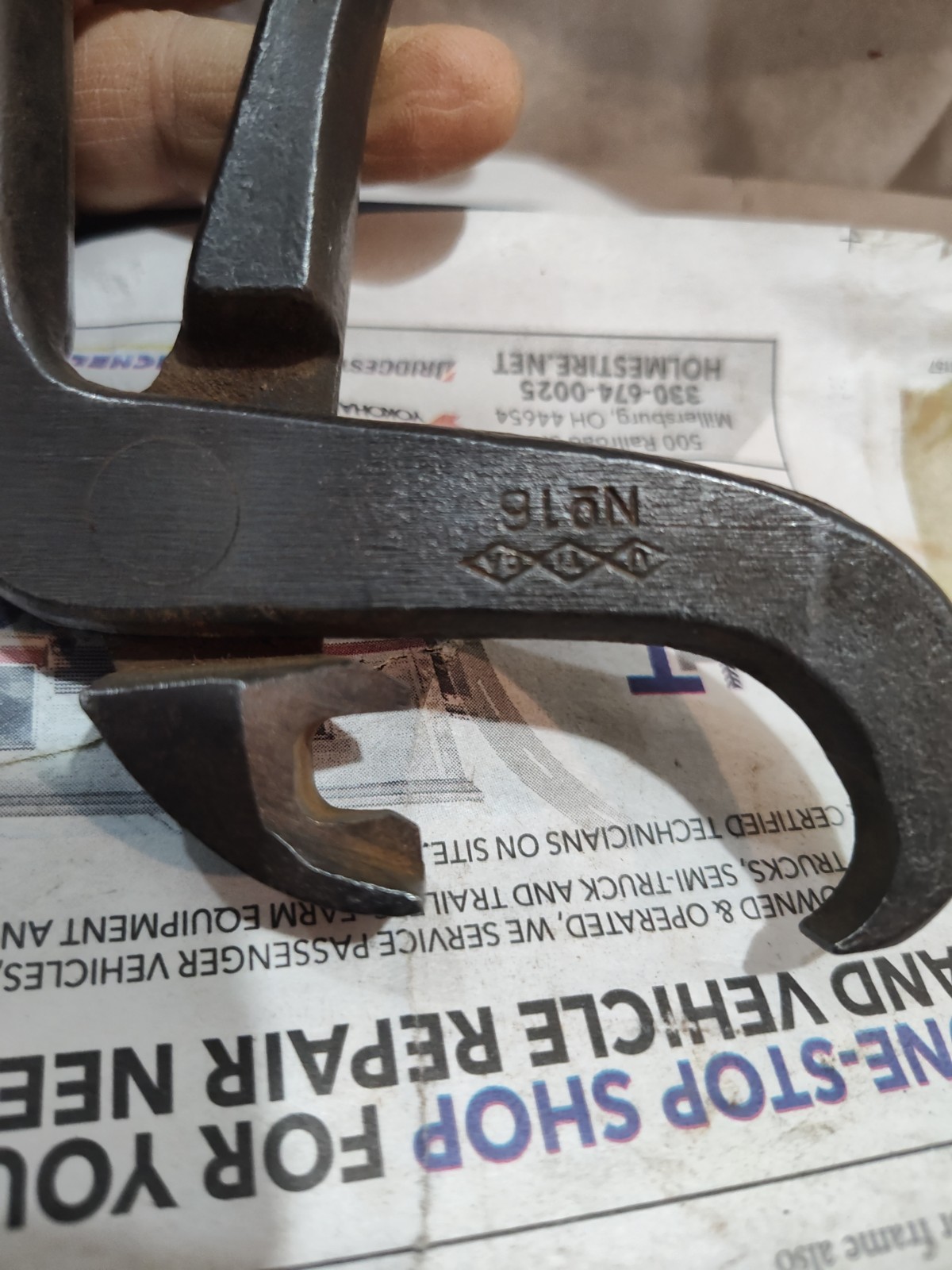 RARE RARE RARE – Vintage Utica No 16 Pliers -FREE SHIPPING