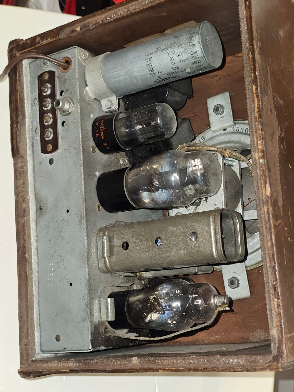 PHILCO PHONE 901 / WESTERN ELECTRIC TELETALK TUBE AMPLIFIER (WORKS)