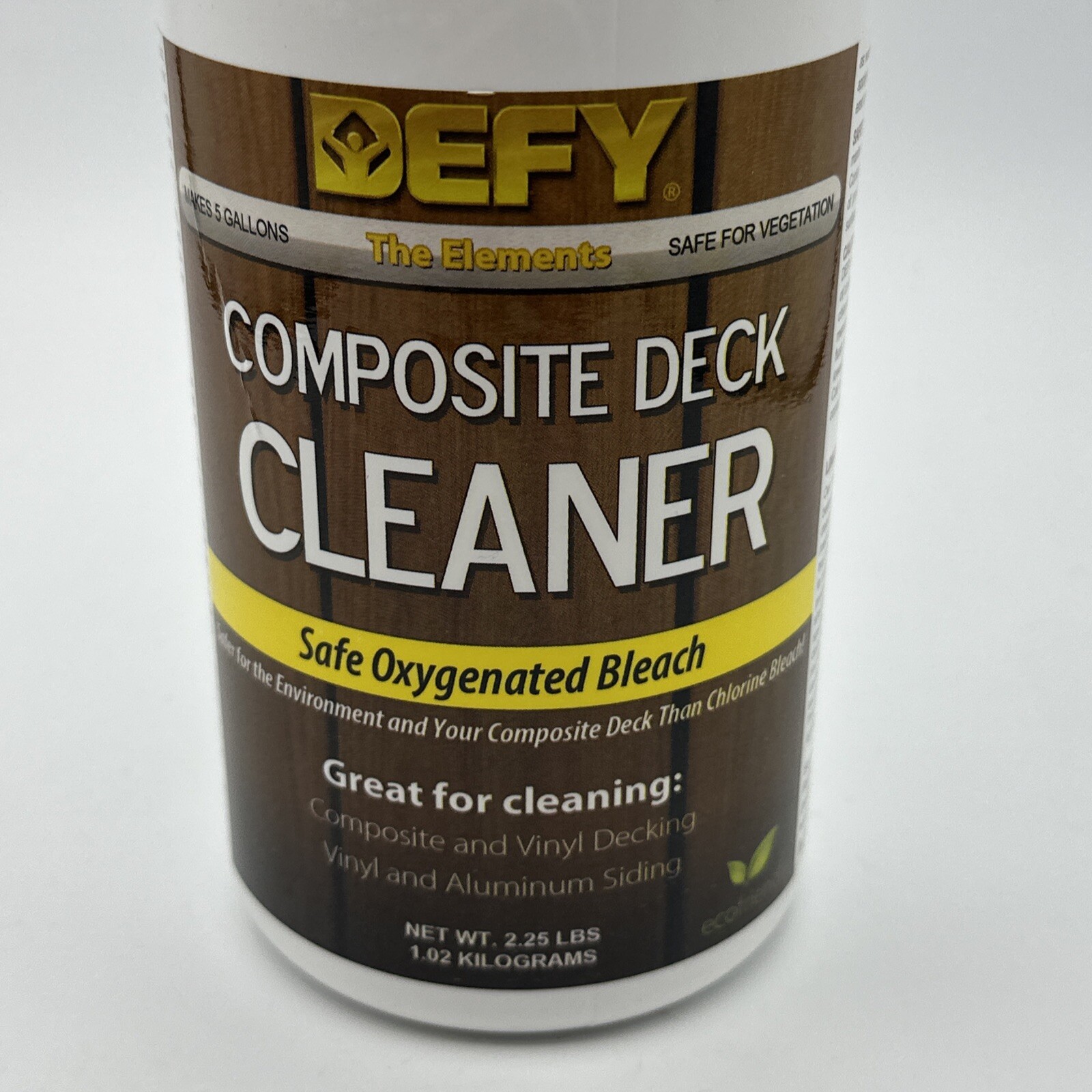 DEFY 2.25 Lb. Composite Deck Cleaner 300417 DEFY 300417 2.25 Lb. Makes 5 Gallons