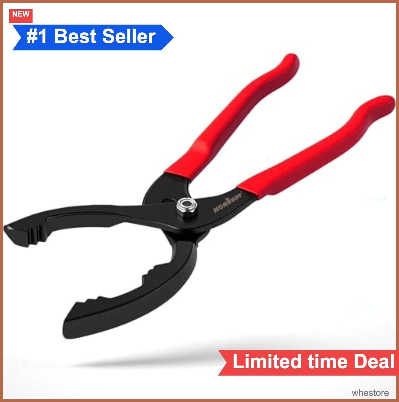 Adjustable Oil Filter Pliers 12 Inch Wrench Removal Tool High Carbon Steel