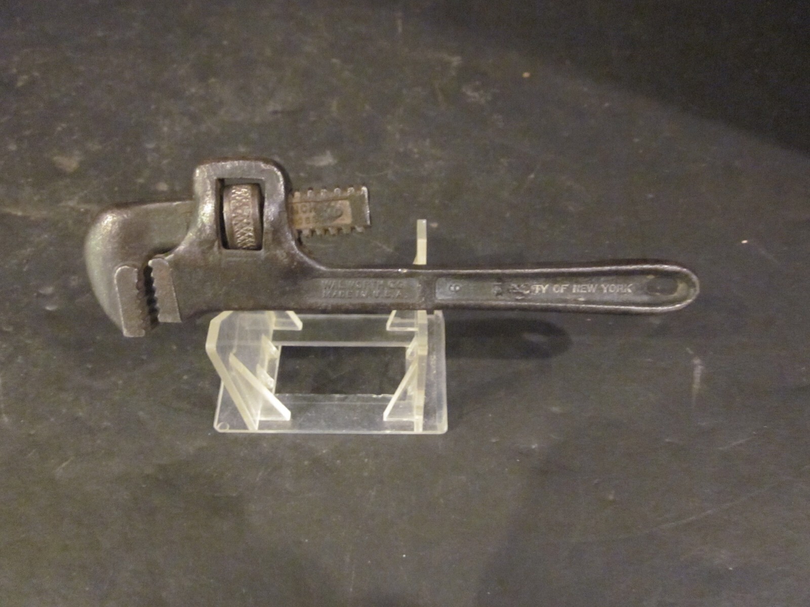 VINTAGE WALCO WRENCH CITY OF NEW YORK TOOL TRANSIT SUBWAY POLICE FIRE DEPARTMENT