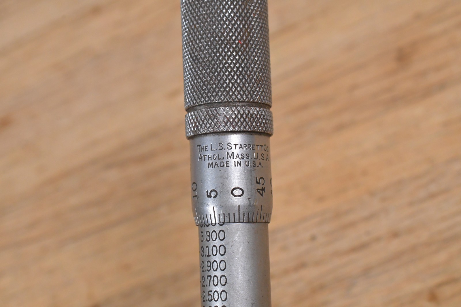 Van Norman Per-Fect-O L S Starrett Original #7440 Boring Bar Micrometer Vtg RARE