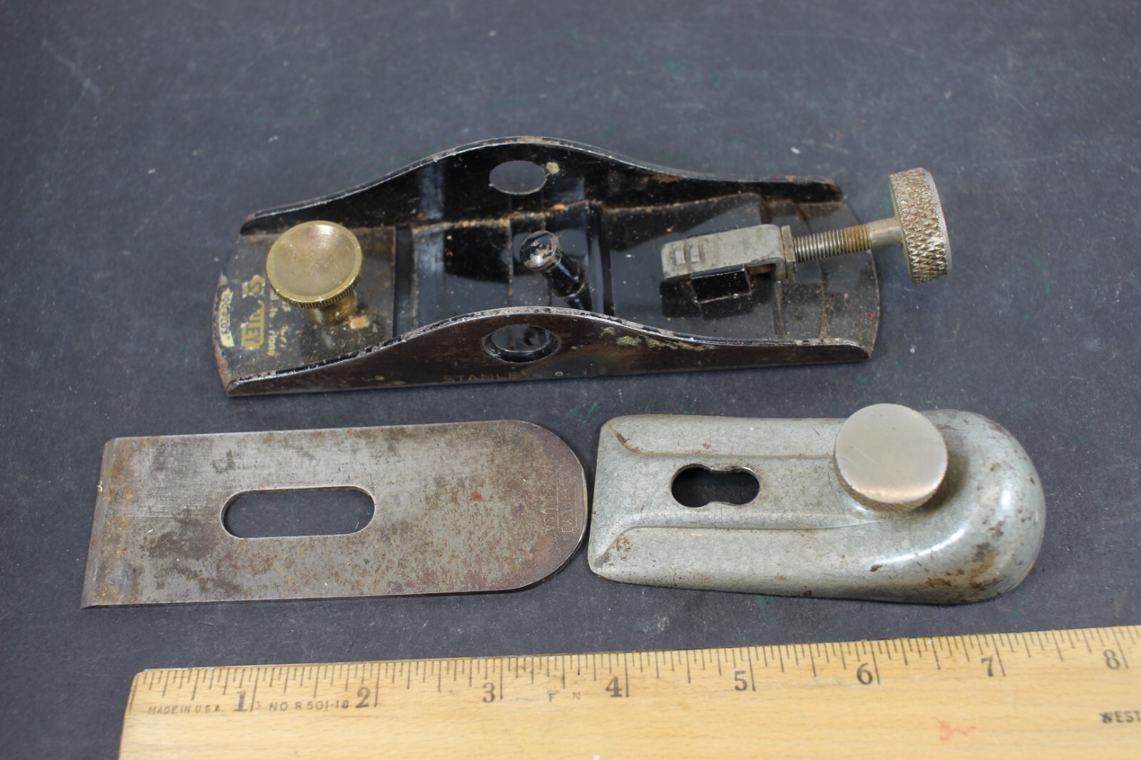 Vintage Stanley No.118 Low Profile Wood Plane