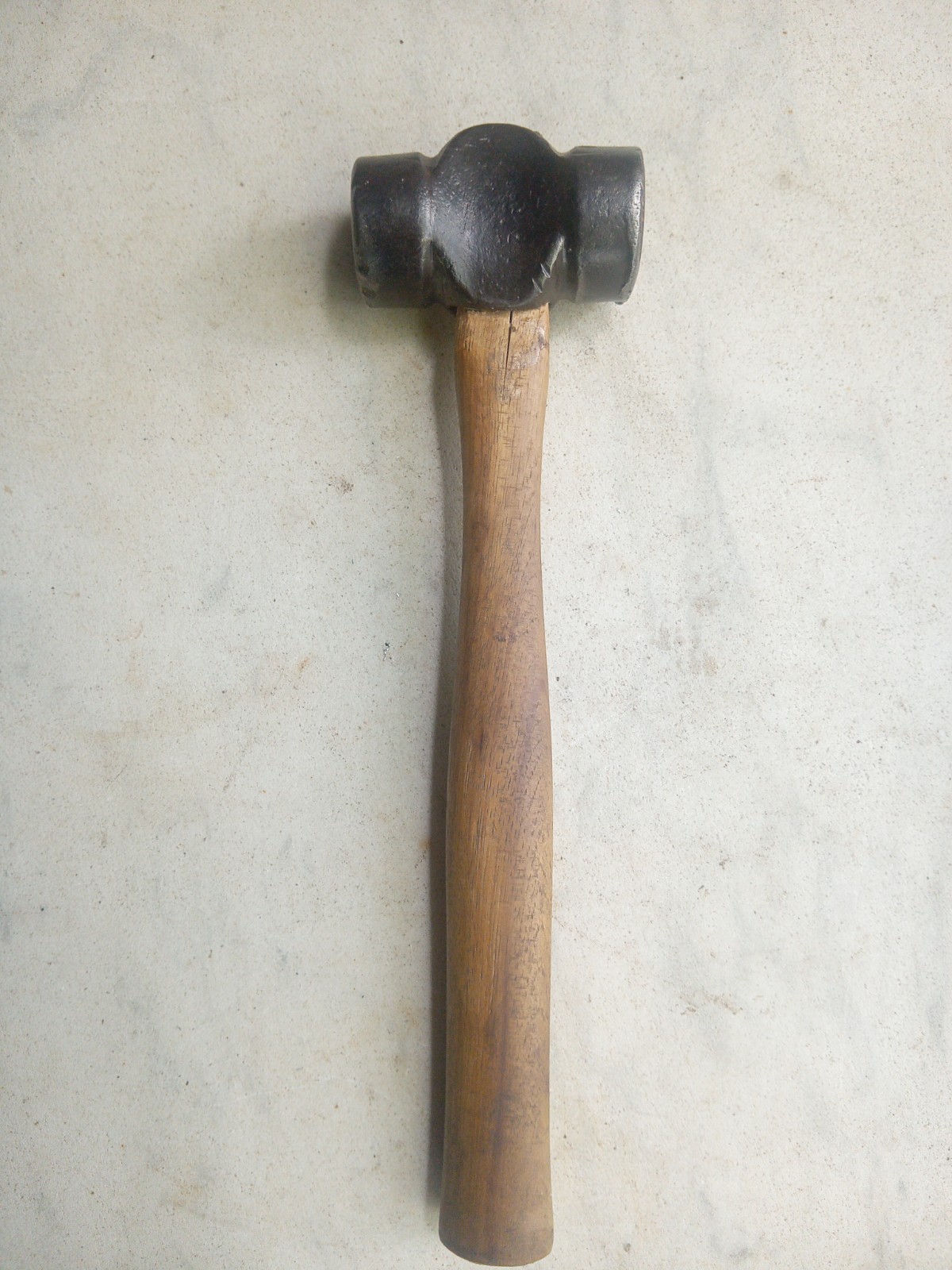 Vintage Blacksmith Hammer 2 Lb 1 Oz Forging Tool