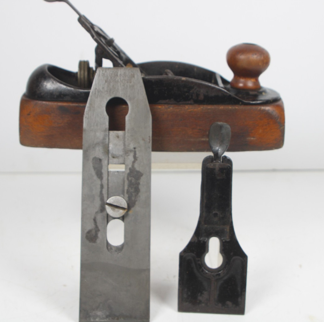 Excellent User Antique Fulton Tool Co. Transitional Plane 2″ Blade Inv#TC09