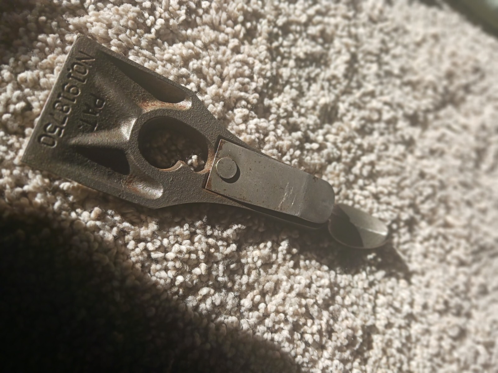 Stanley No.3 Frog , chip breaker, lever cap parts only from original plane