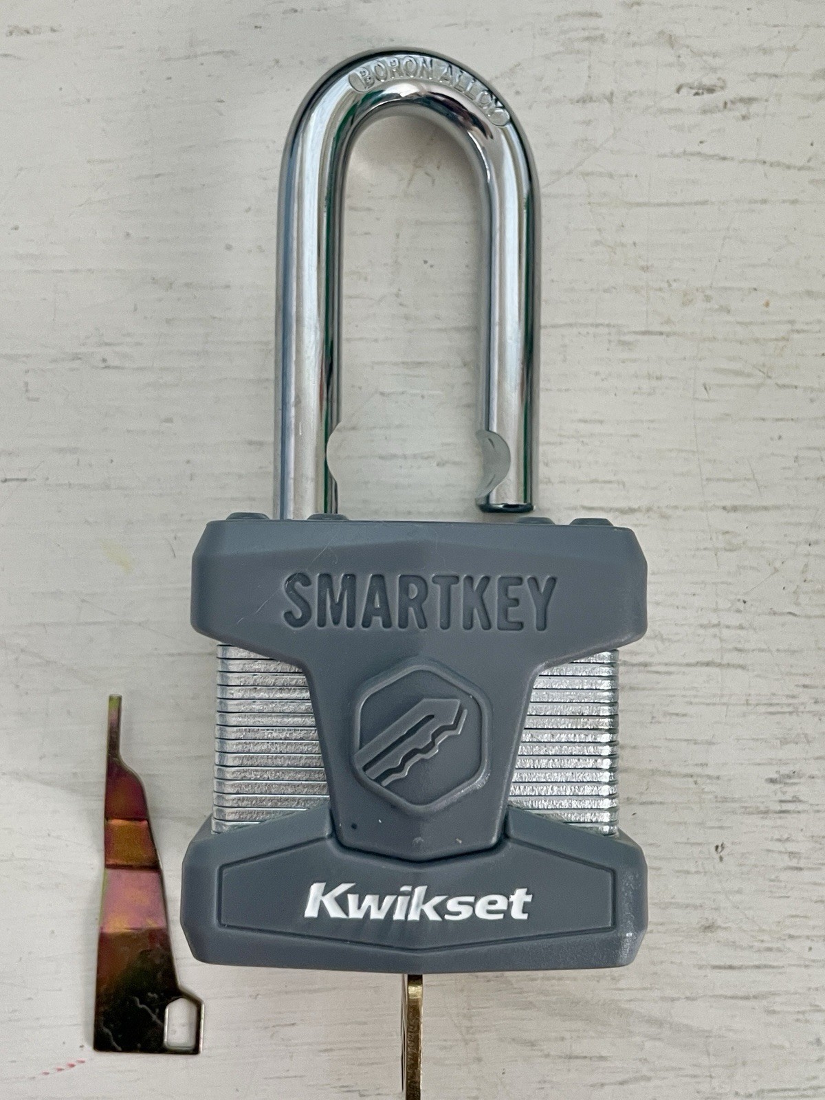 Kwickset SmartKey Padlock W/ Working Key And SmartKey Tool