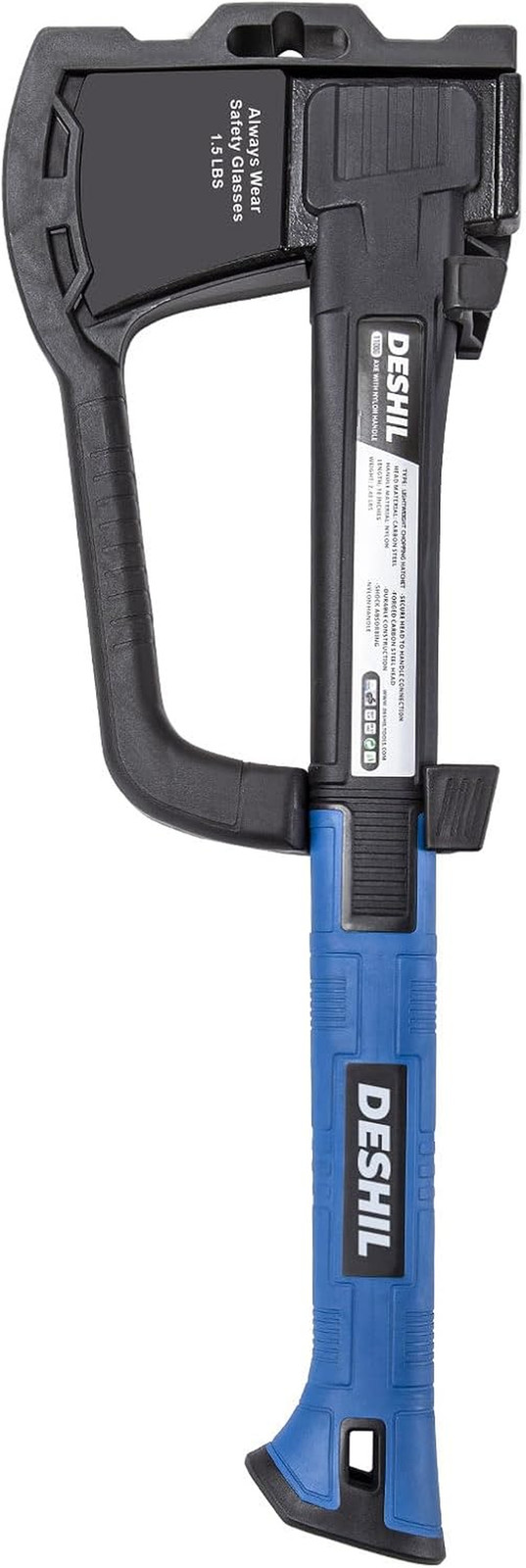 Chopping Axe, 18”Camping Outdoor Hatchet for Wood Splitting and Kindling, Forged