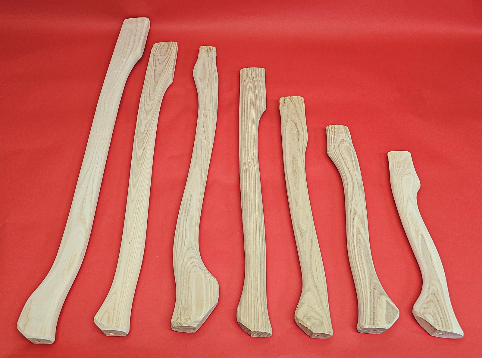 lot of 7 pcs 31,5 – 15,7 inch ( 800 – 400 mm ) Replacement Axe Handle