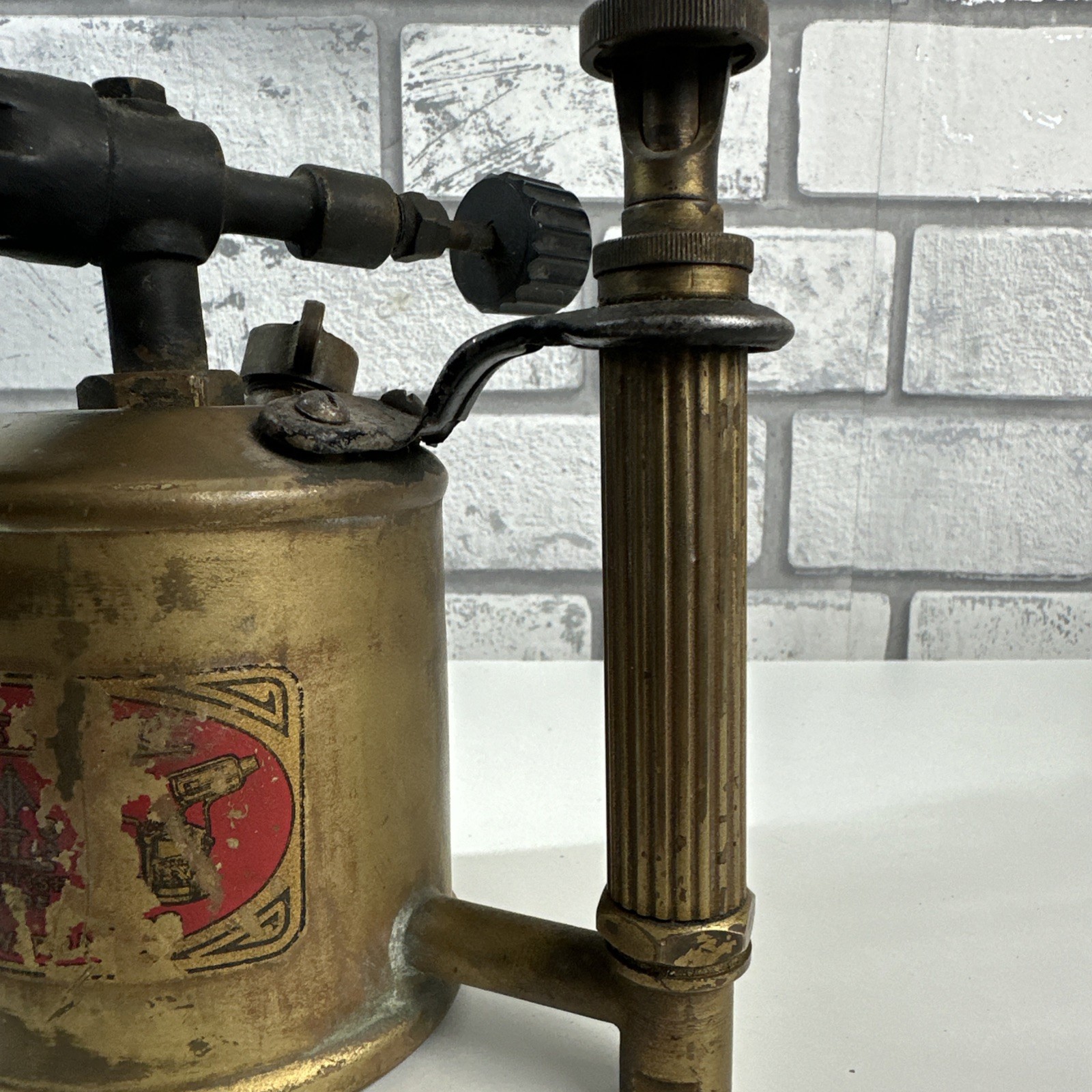 Vintage Brass Governor Petrol Blow Torch . Good condition