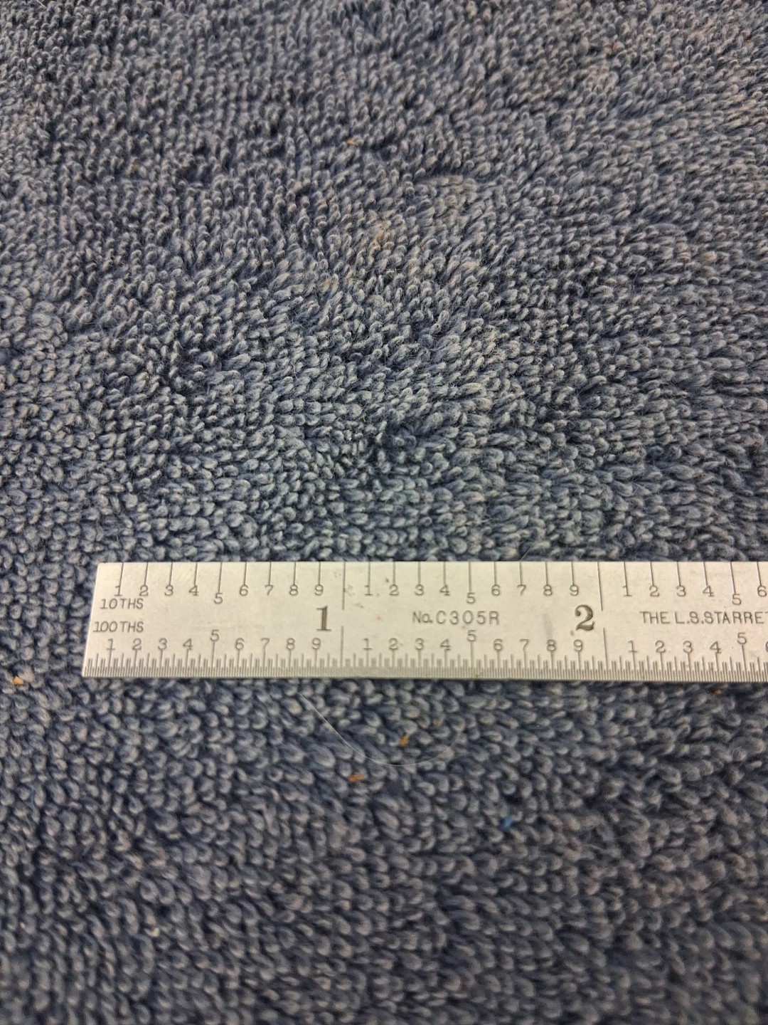 L.S.Starrett Co Athol Mass USA 6″ Rule No.C305R Tempered