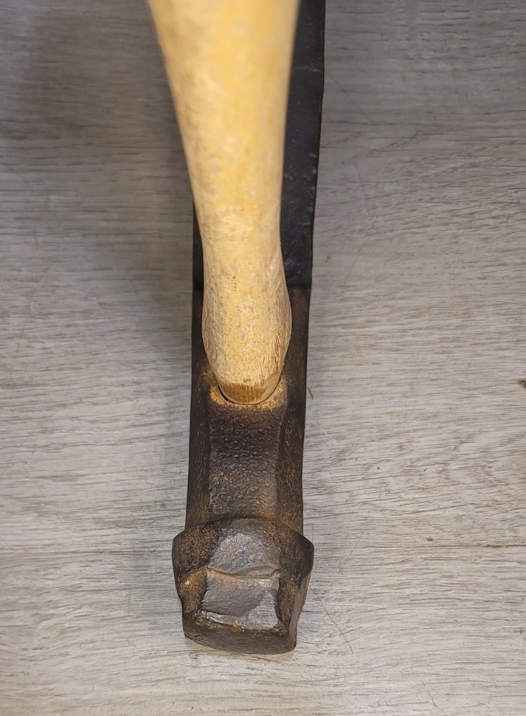 Stone Mason’s Hammer Chisel End Square Striking Face Shaping Trimming Block