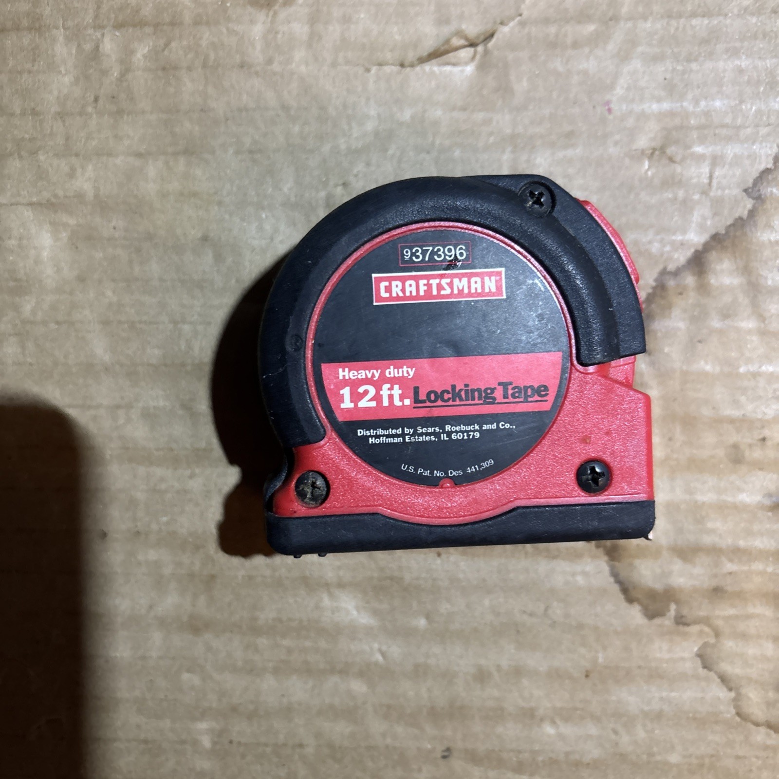 CRAFTSMAN Heavy Duty 12ft Locking Tape Measure 37396