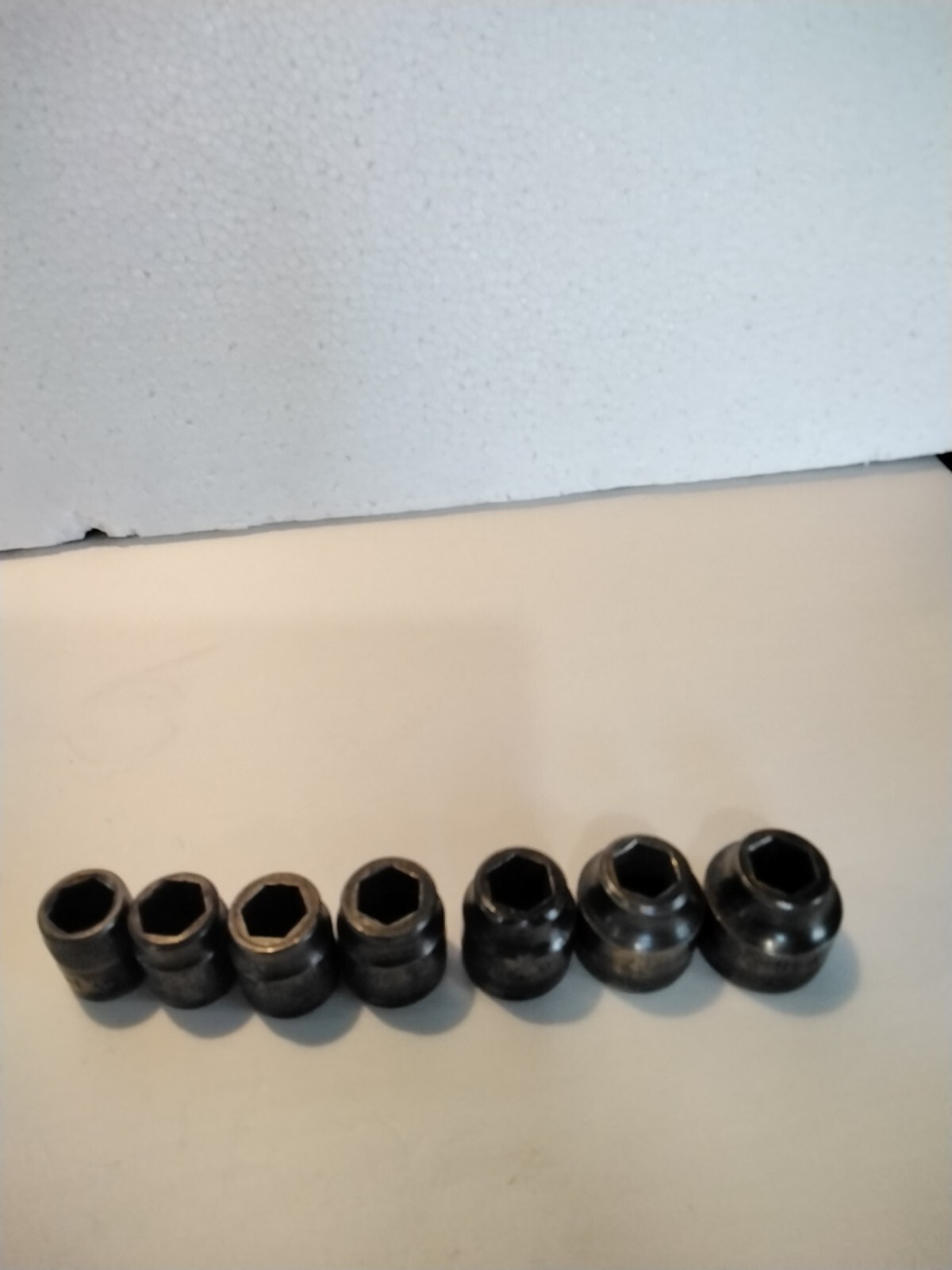 Allen Key Ratchets, Extensions, Adapter And 7 Sockets, Vintage